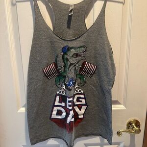 Next Level Apparel Charcoal Tank Top